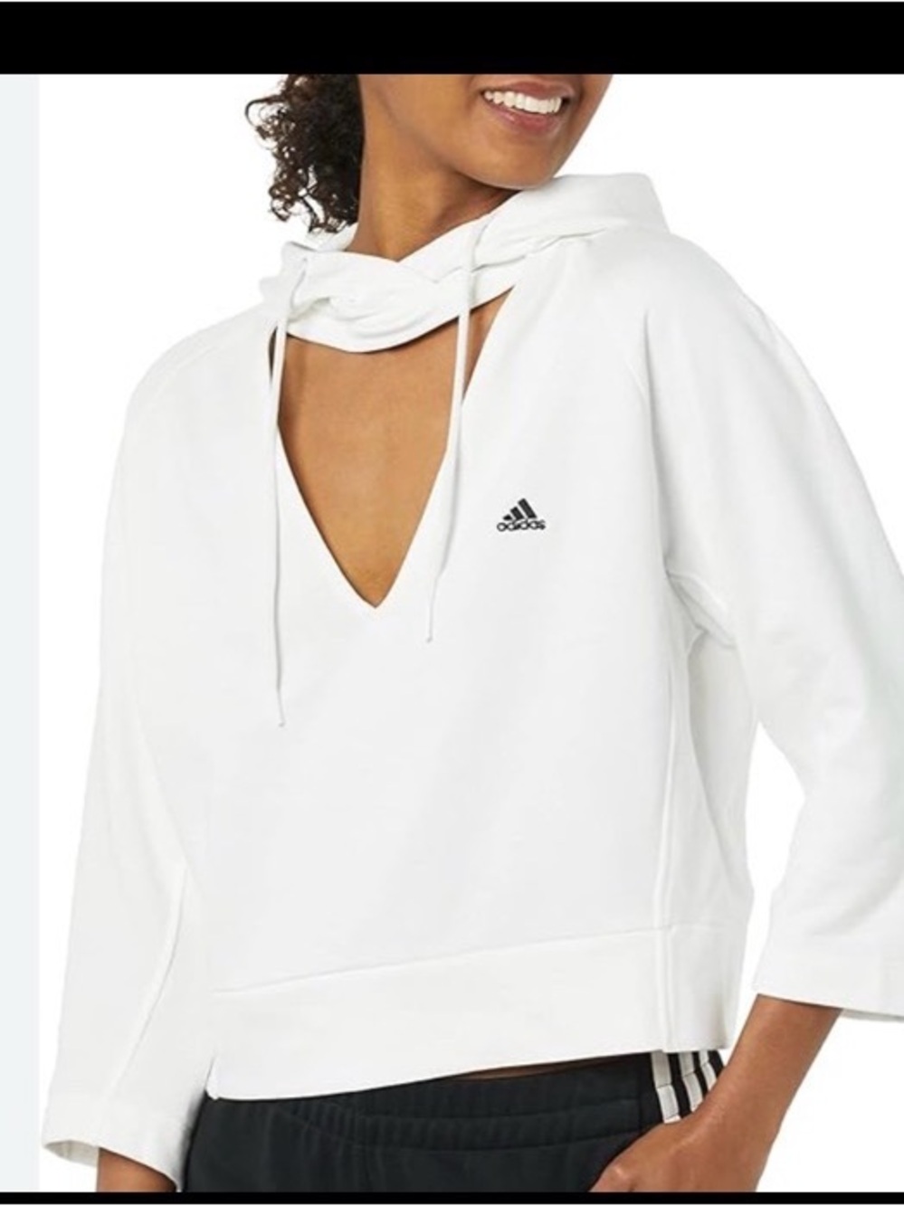 adidas Women's Summer Hoodie White
Size small